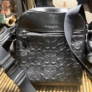 Coach Flight bag in calf leather